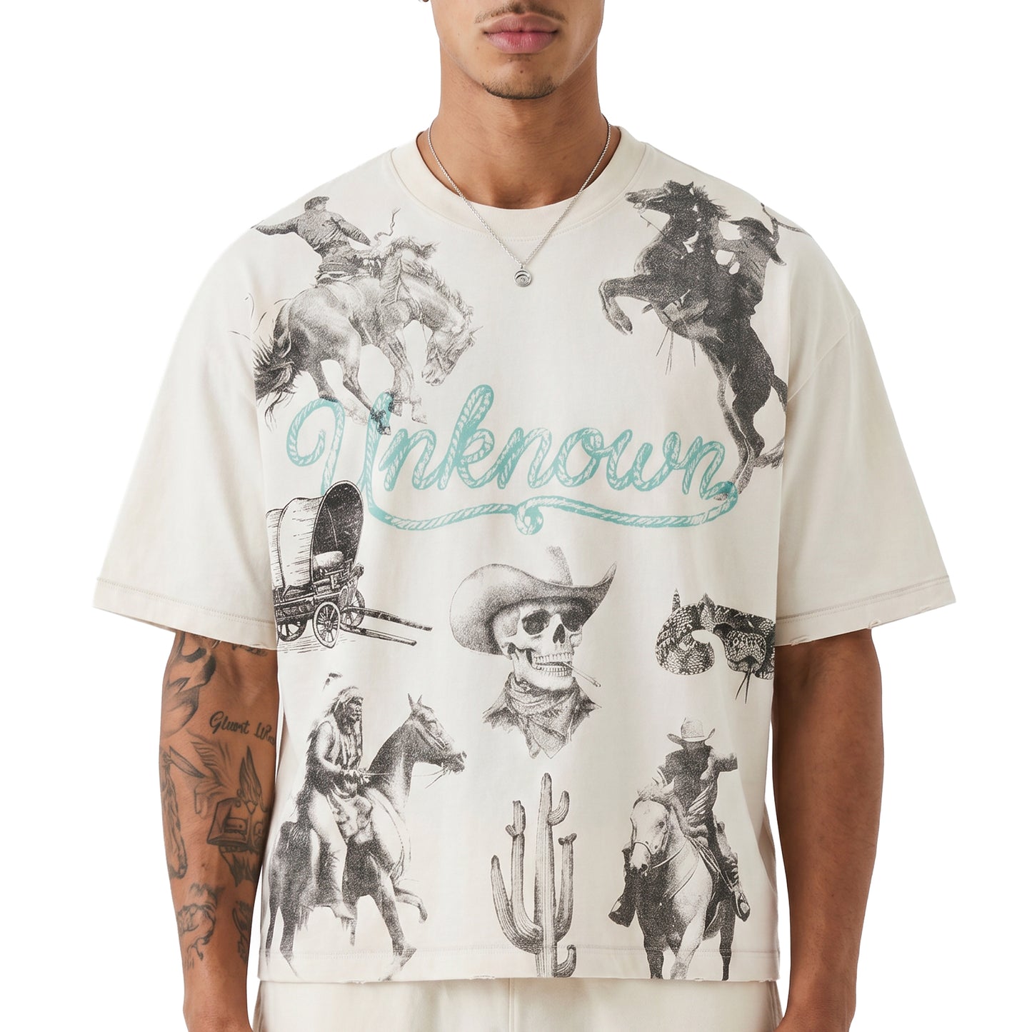 Unknown Vintage Western Graphic Tee