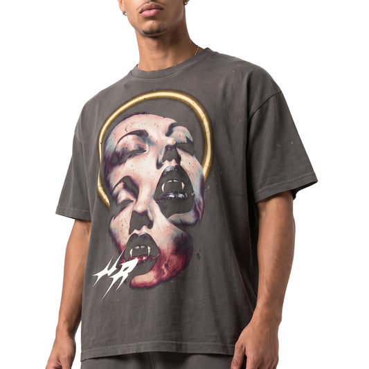 Twofaced Sunfade Paint Splatter T-Shirt