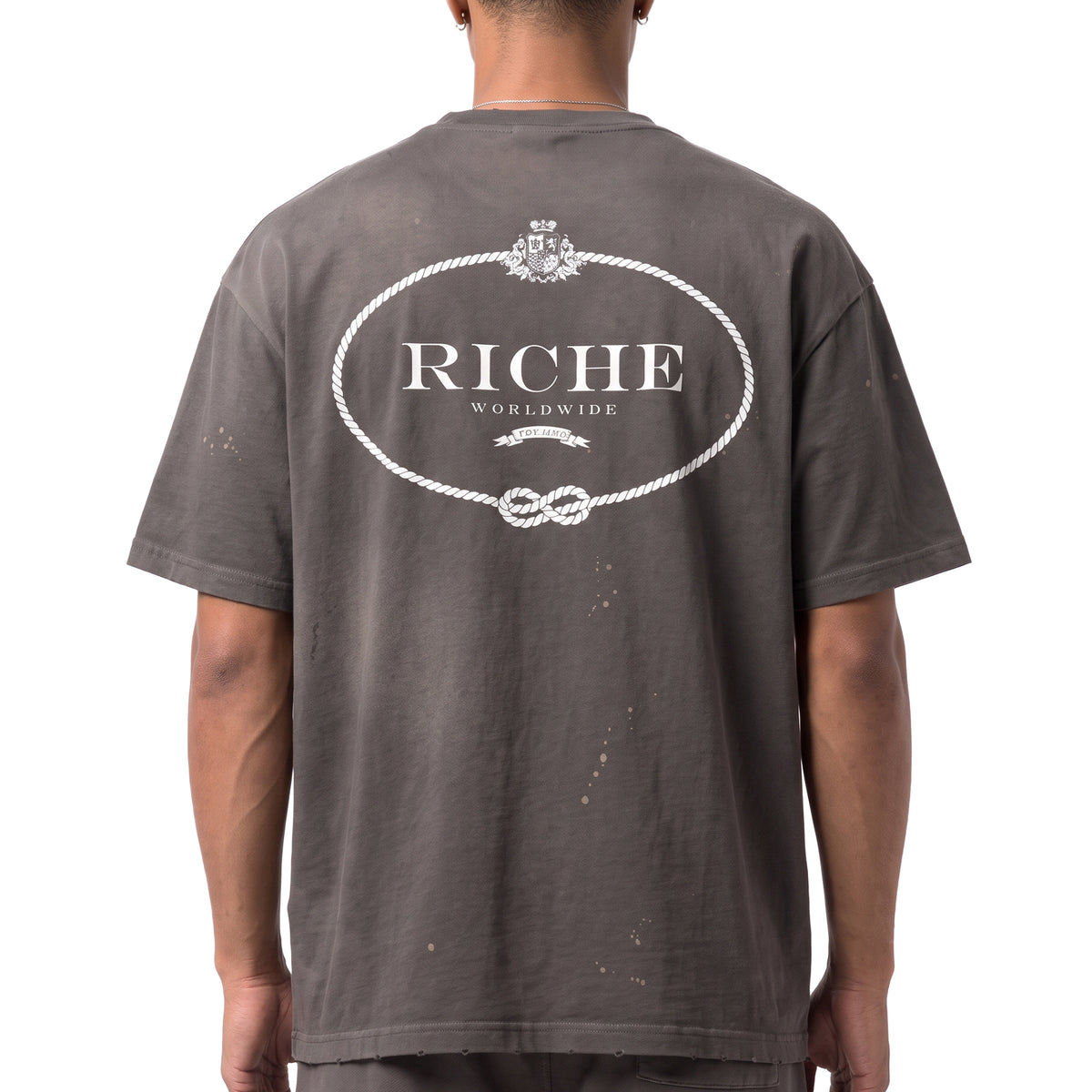 Twofaced Sunfade Paint Splatter T-Shirt Streetwear VR-MTO - 2 | Vie-Riche