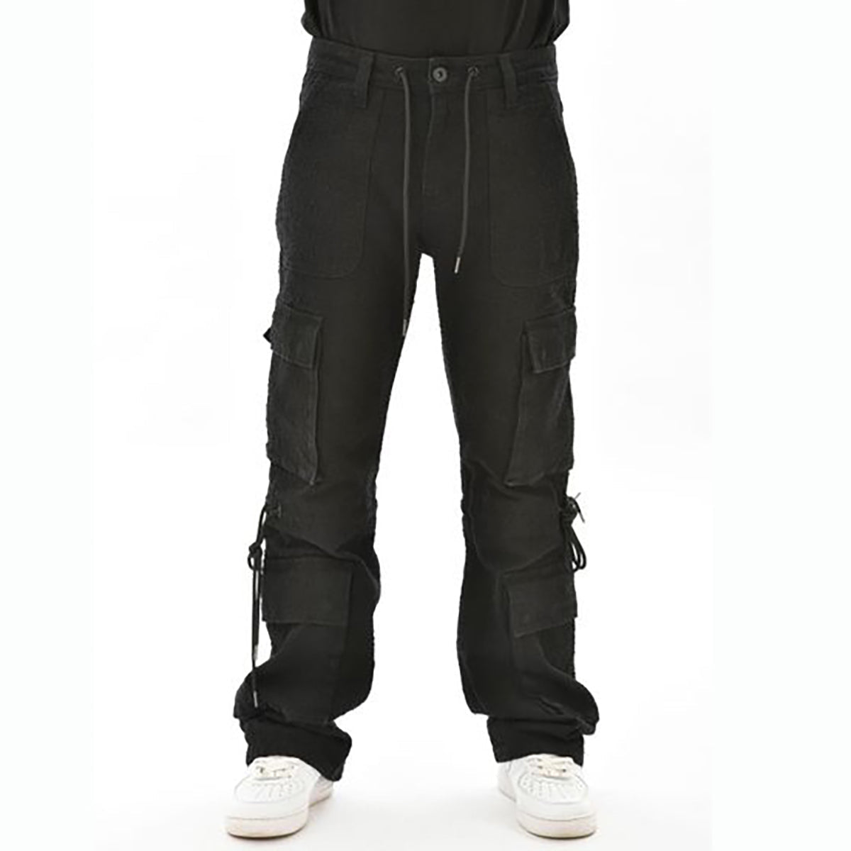 Multi cargo fit denim