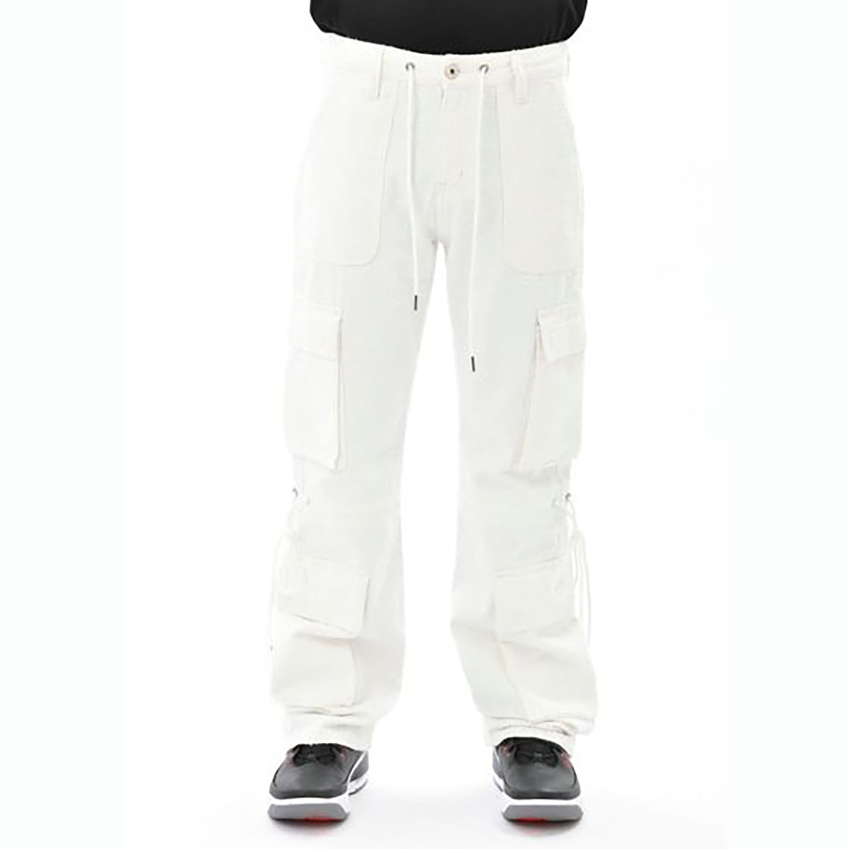 Multi cargo fit denim