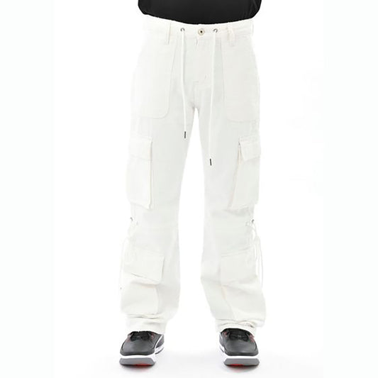 Multi cargo fit denim