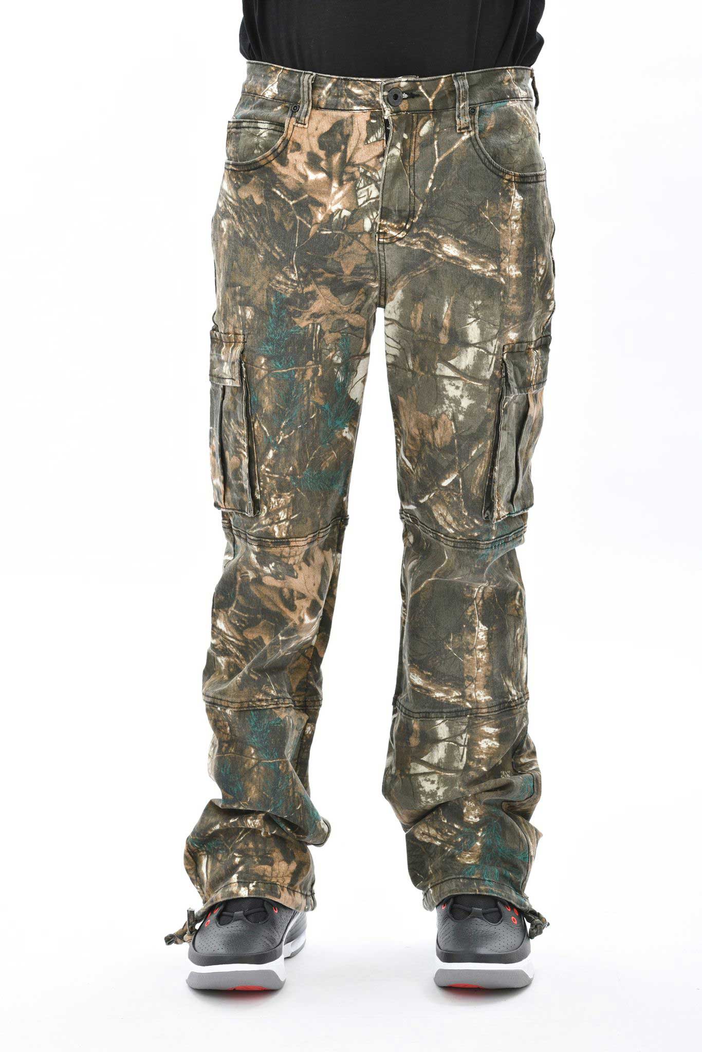 Brush Camo Baggy Fit Denim Forest by Vicious - 1