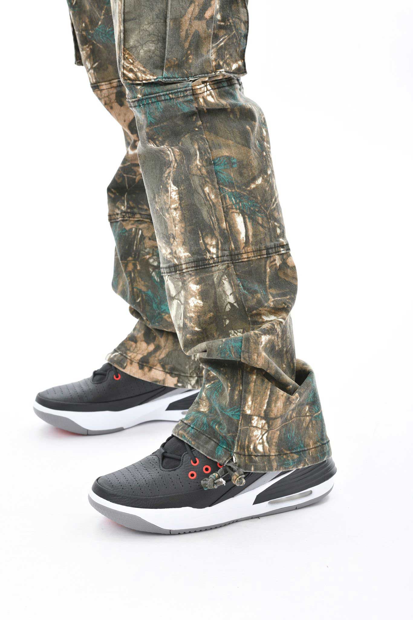 Brush Camo Baggy Fit Denim Forest by Vicious - 5
