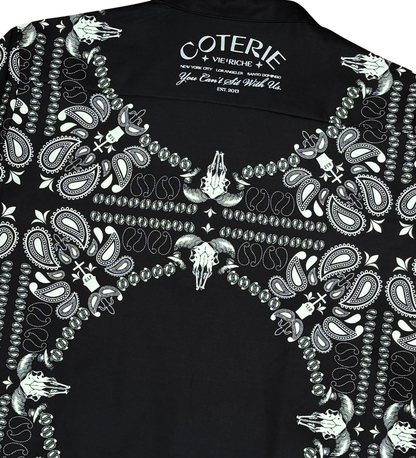 Paisley reversible woven