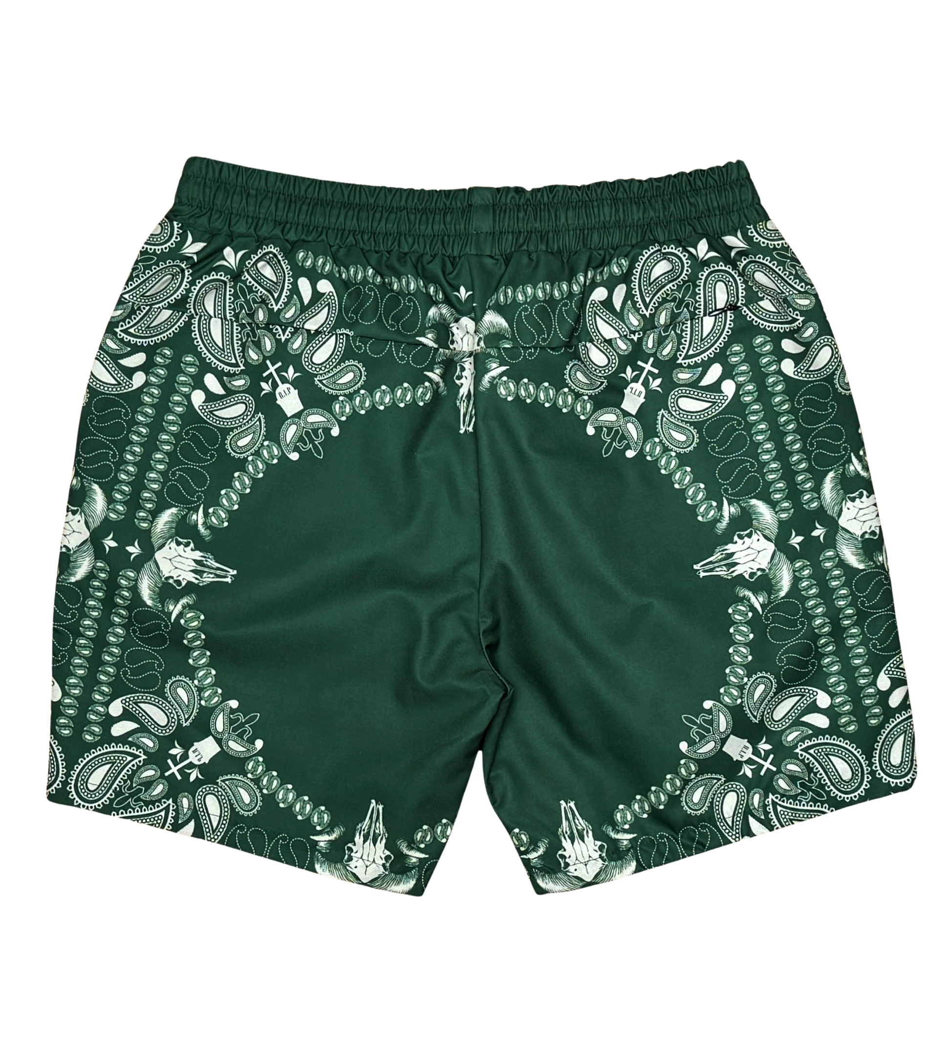 Paisley Reversible Short Black /Green by Vie+Riche
 - 2