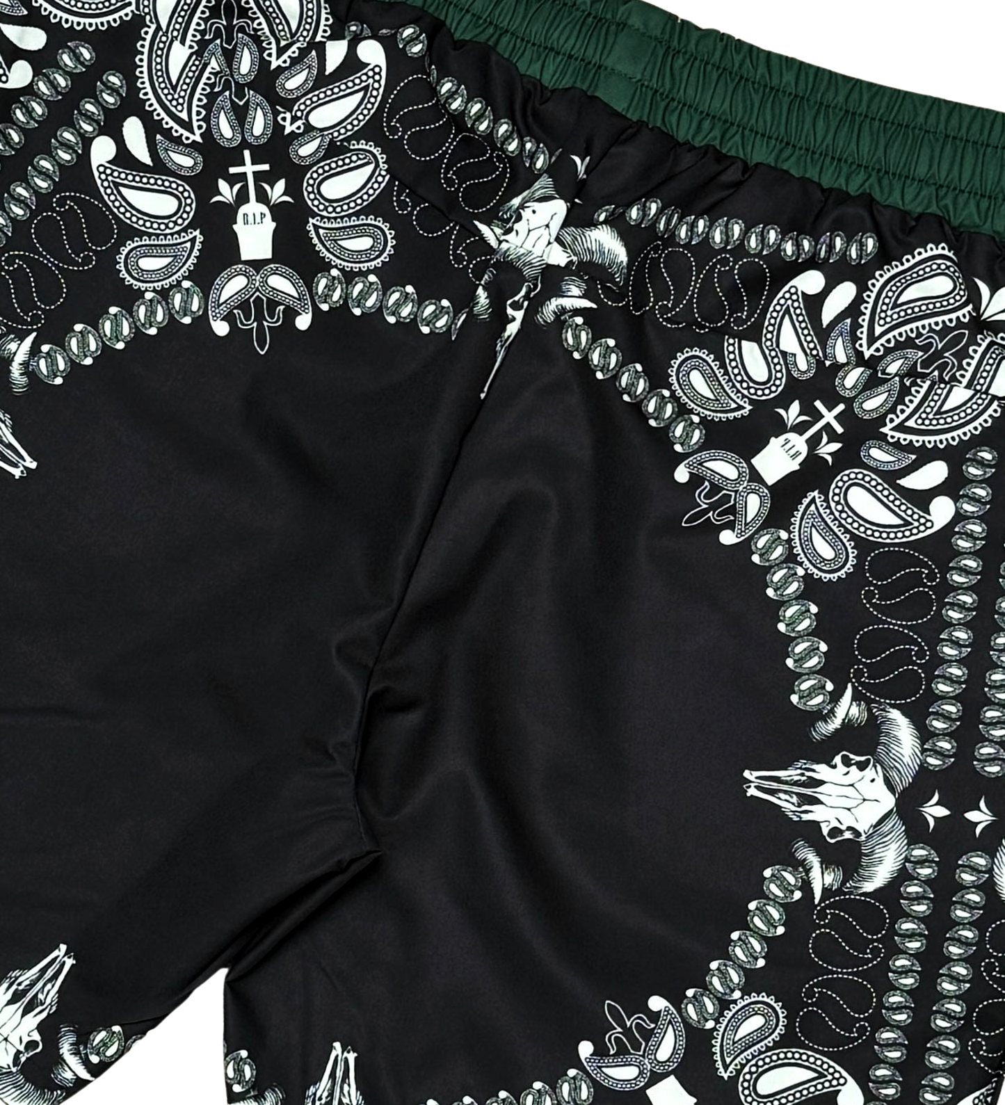 Paisley Reversible Short Black /Green by Vie+Riche
 - 3