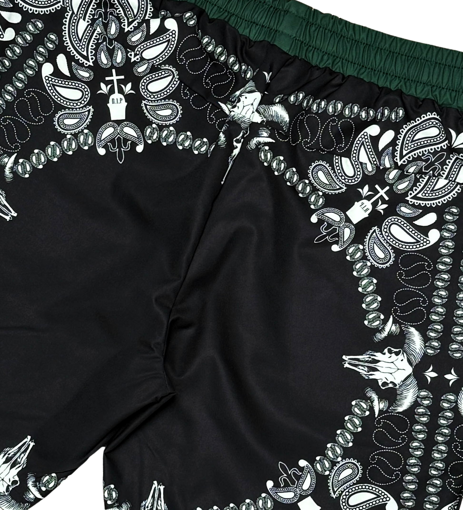 Paisley Reversible Short Black /Green by Vie+Riche
 - 3