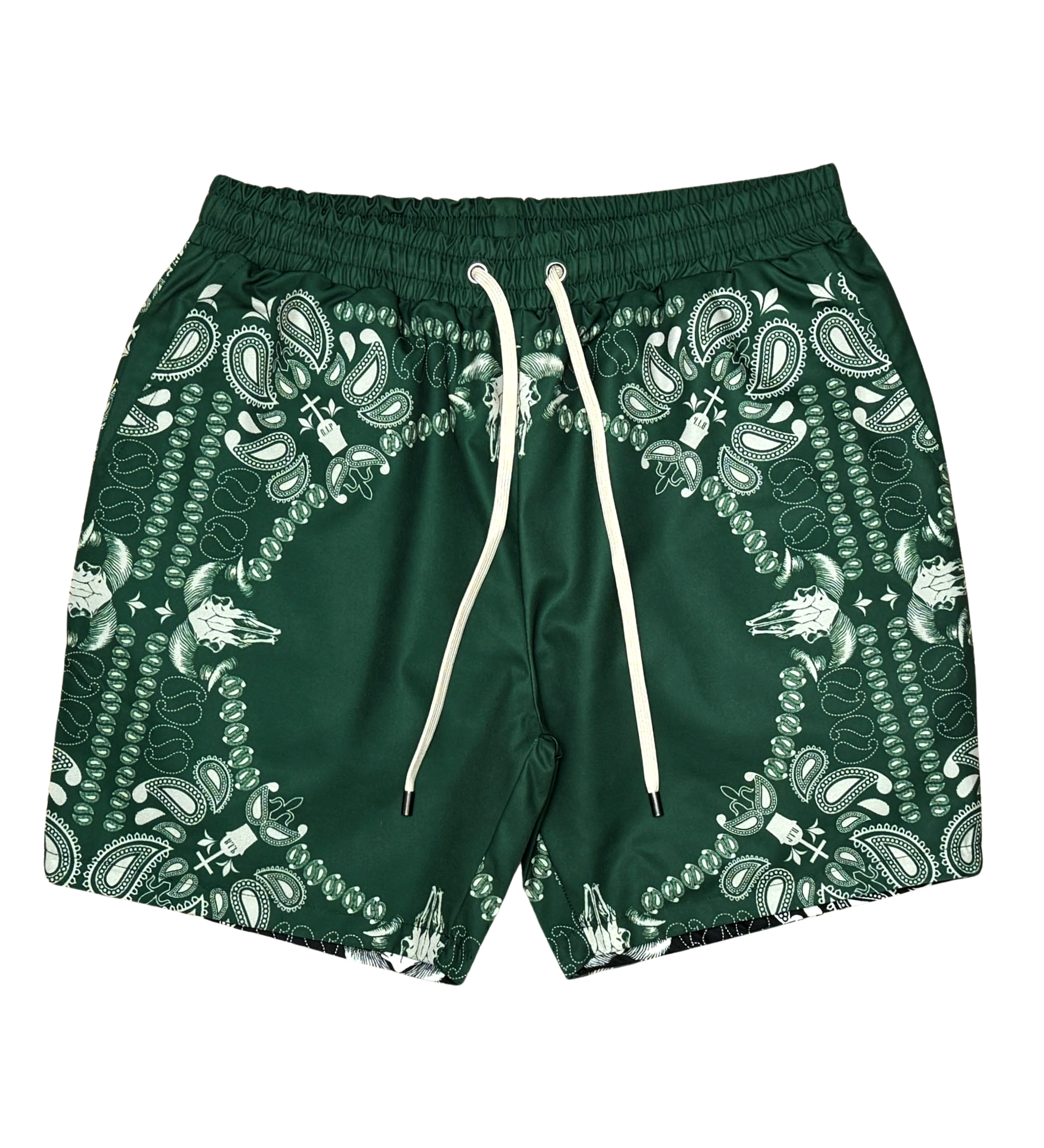 Paisley Reversible Short Black /Green by Vie+Riche
 - 6