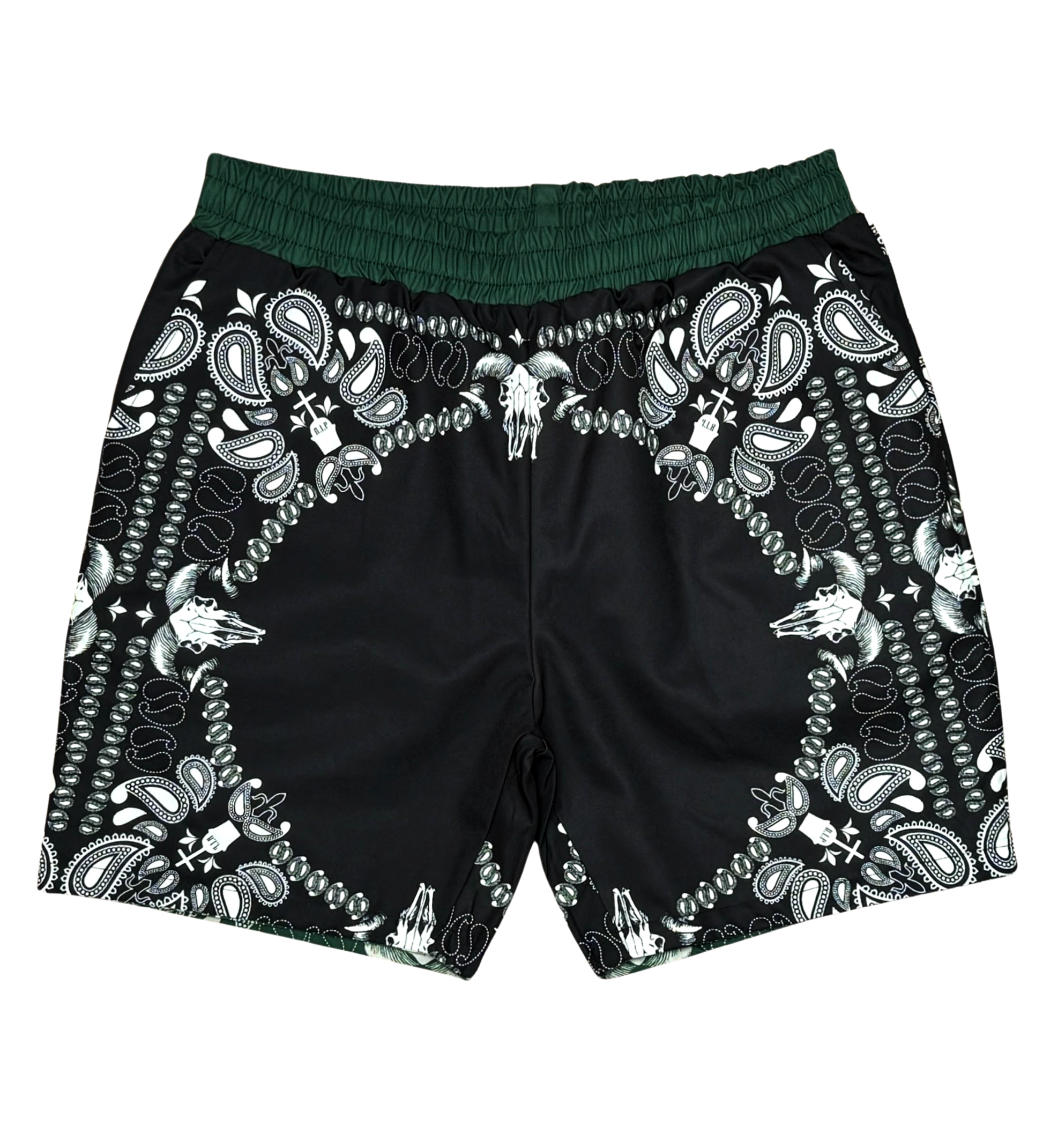 Paisley Reversible Short Black /Green by Vie+Riche
 - 5