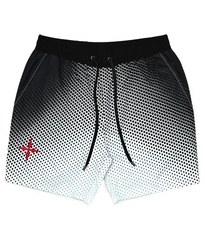Retro beauty reversible short