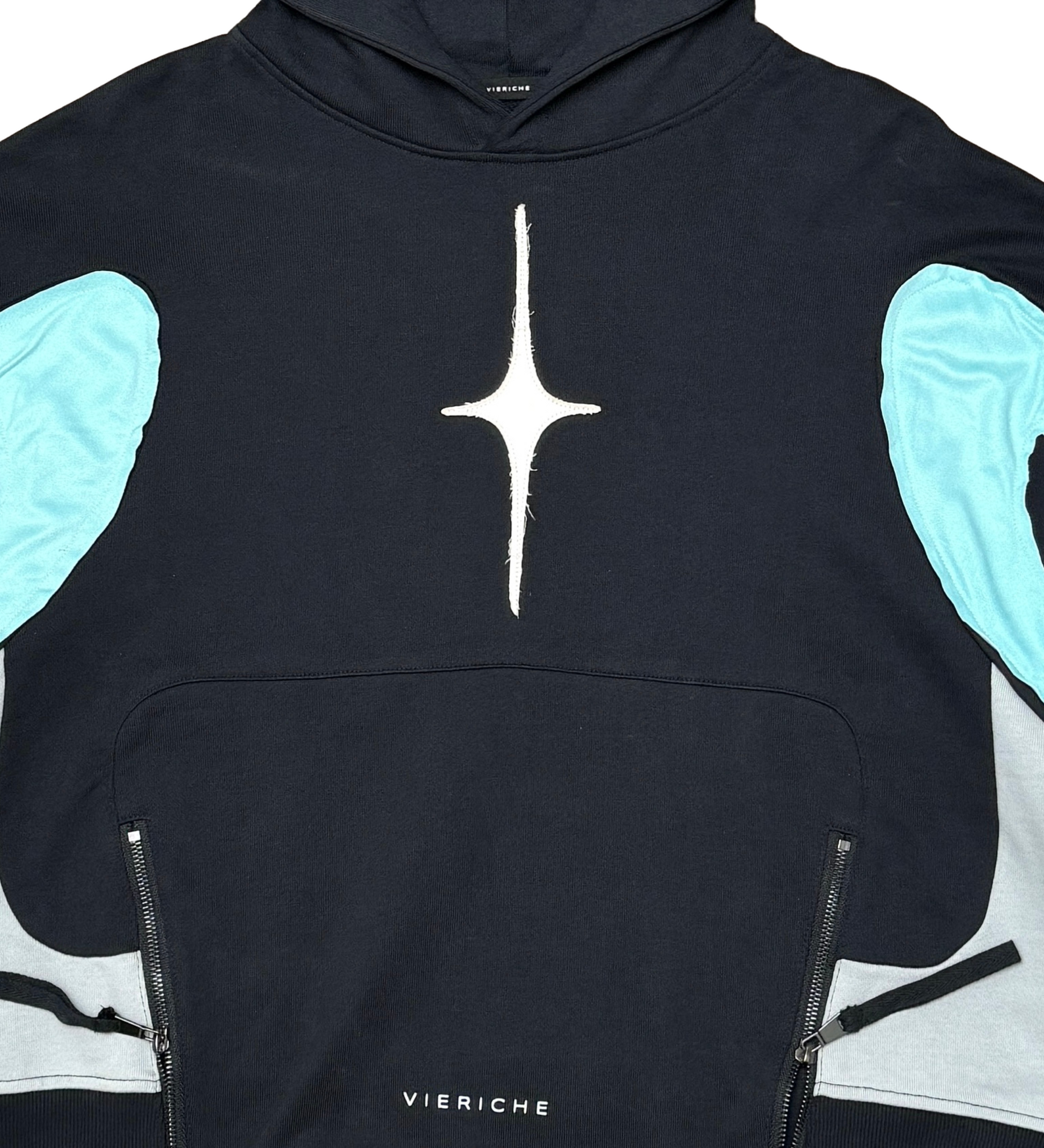 Neopanel Cropped Hoodie By Vie+Riche3| Vie+Riche