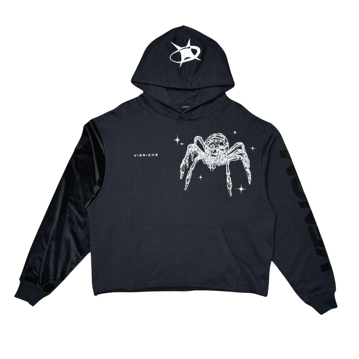 Venom Biker Cropped Hoodie | Cotton Terry | Vie Riche – VIERICHEPARIS