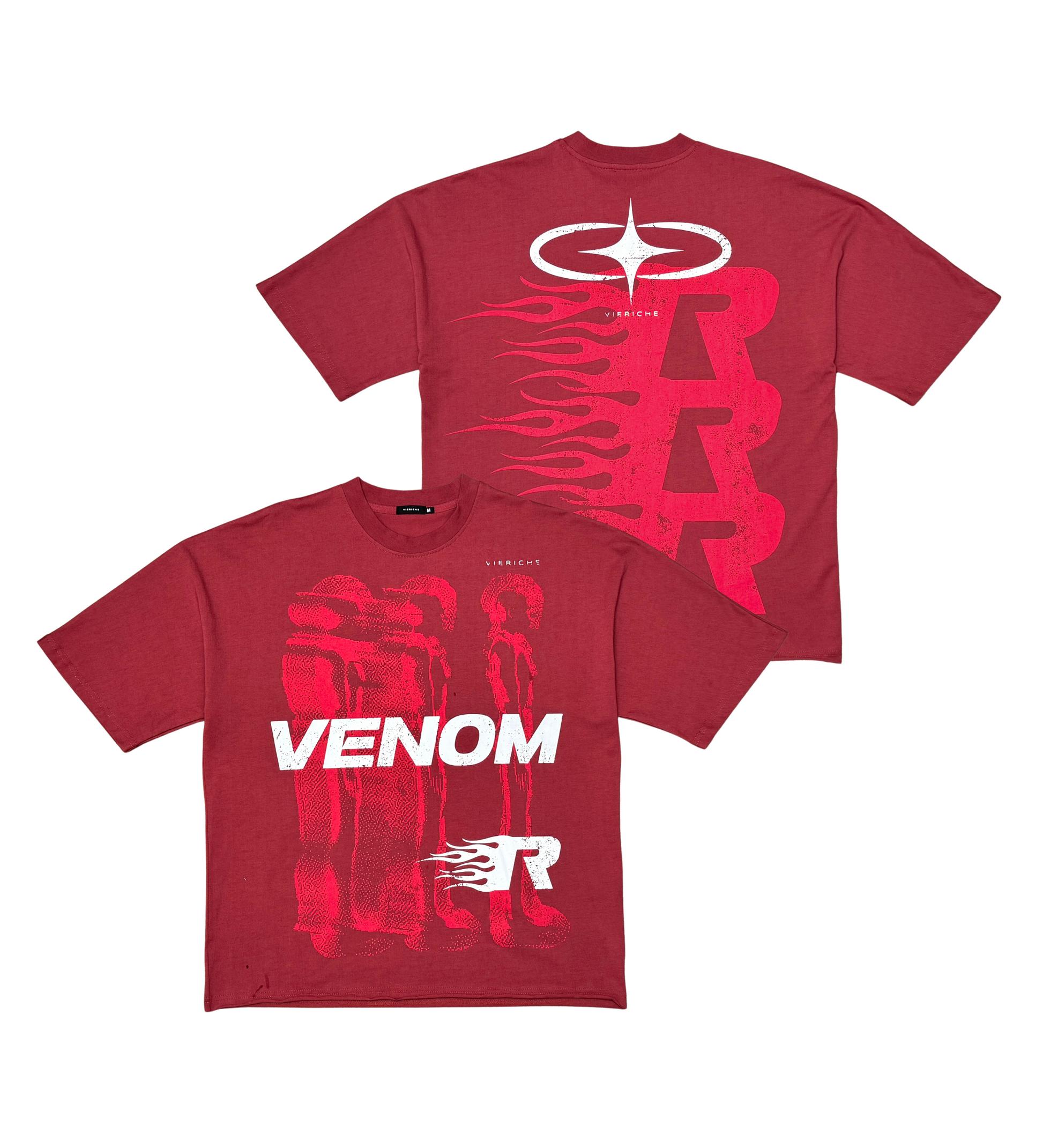 Venom Cropped Crew/Tee 2pc Combo By Vie+Riche8| Vie+Riche