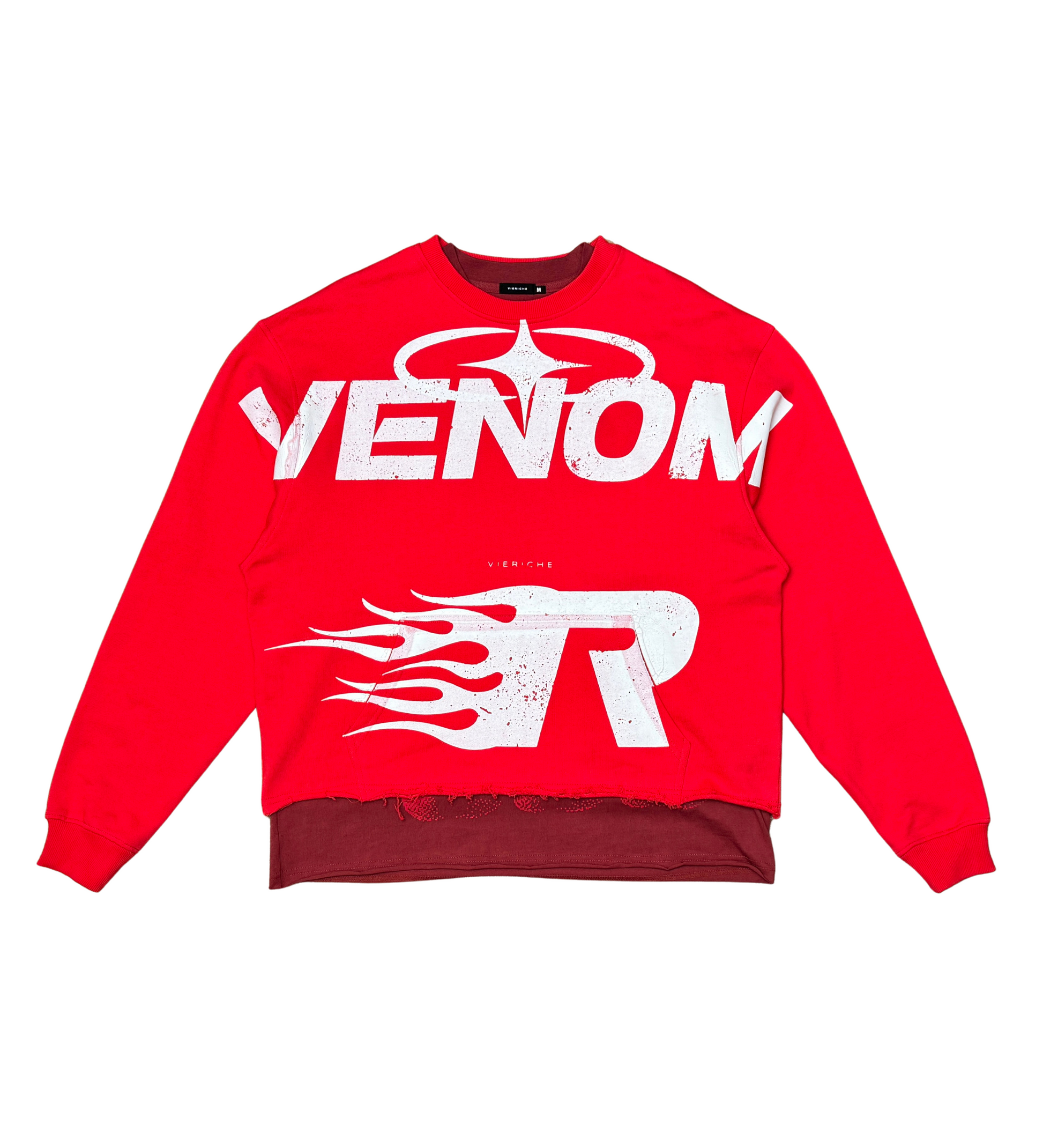 Venom Cropped Crew/Tee 2pc Combo By Vie+Riche3| Vie+Riche