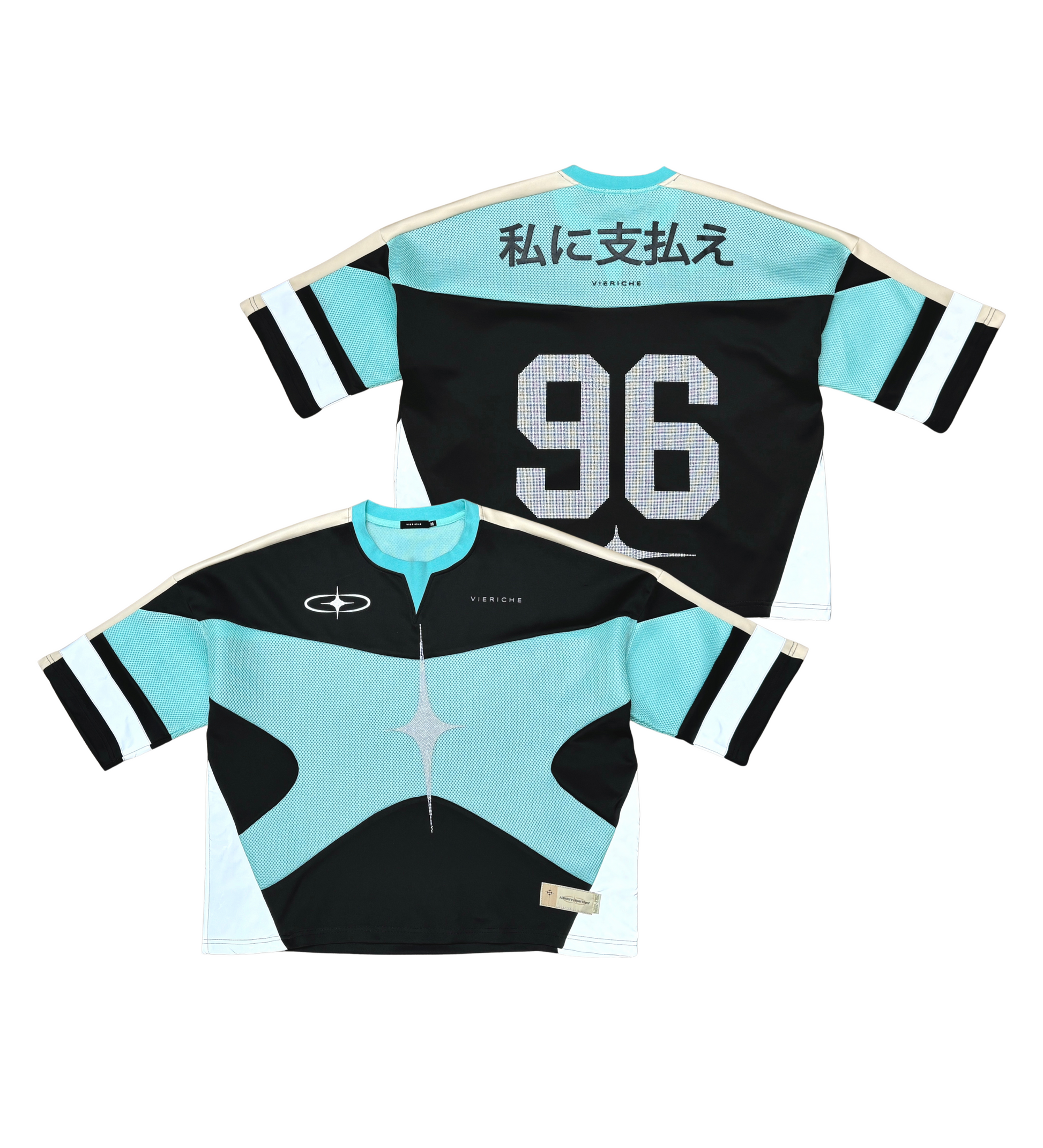 Luxury Sport Cropped Jersey By Vie+Riche1| Vie+Riche