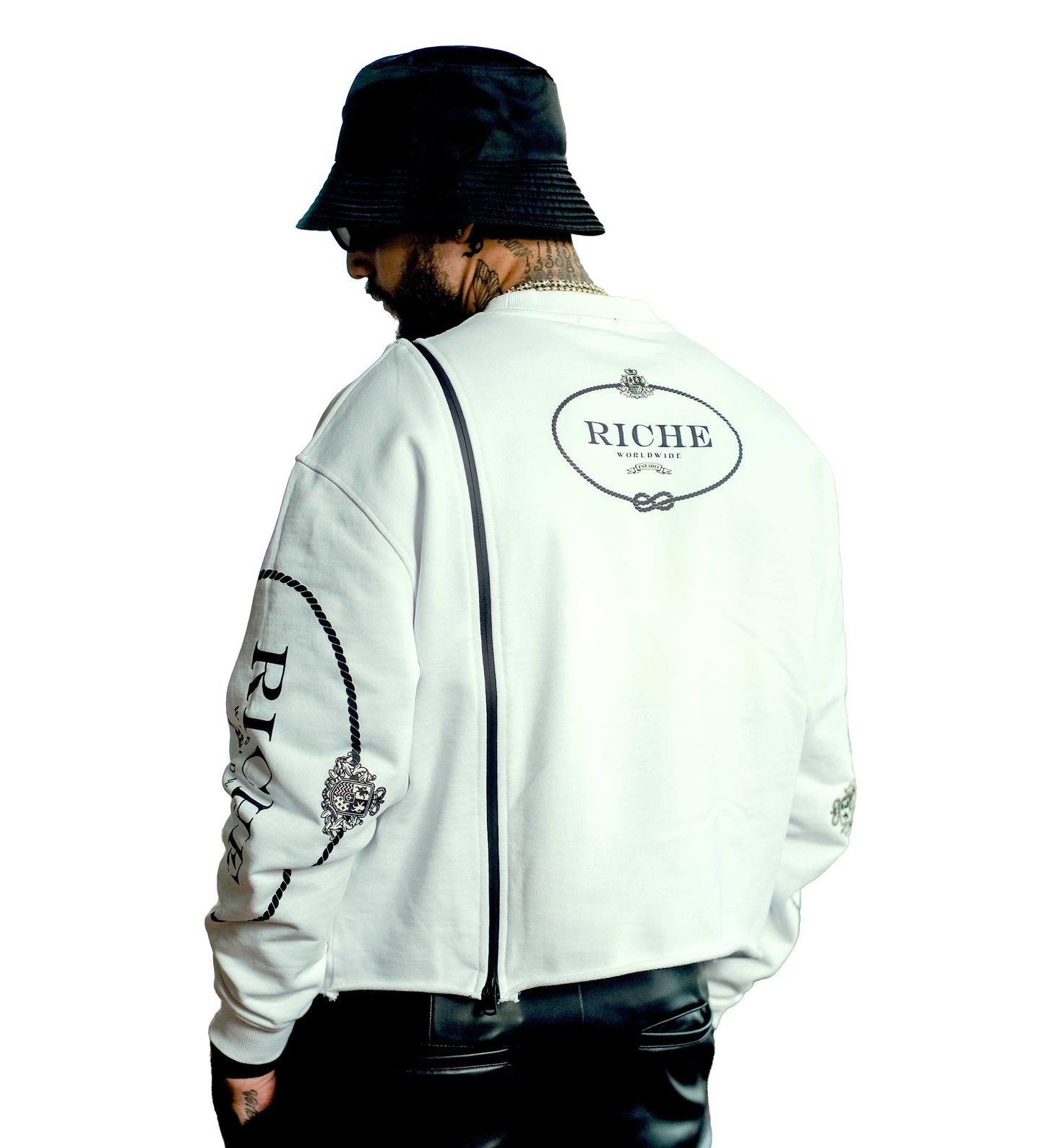Mixmatch Logo Crew Black by Vie+Riche
 - 2