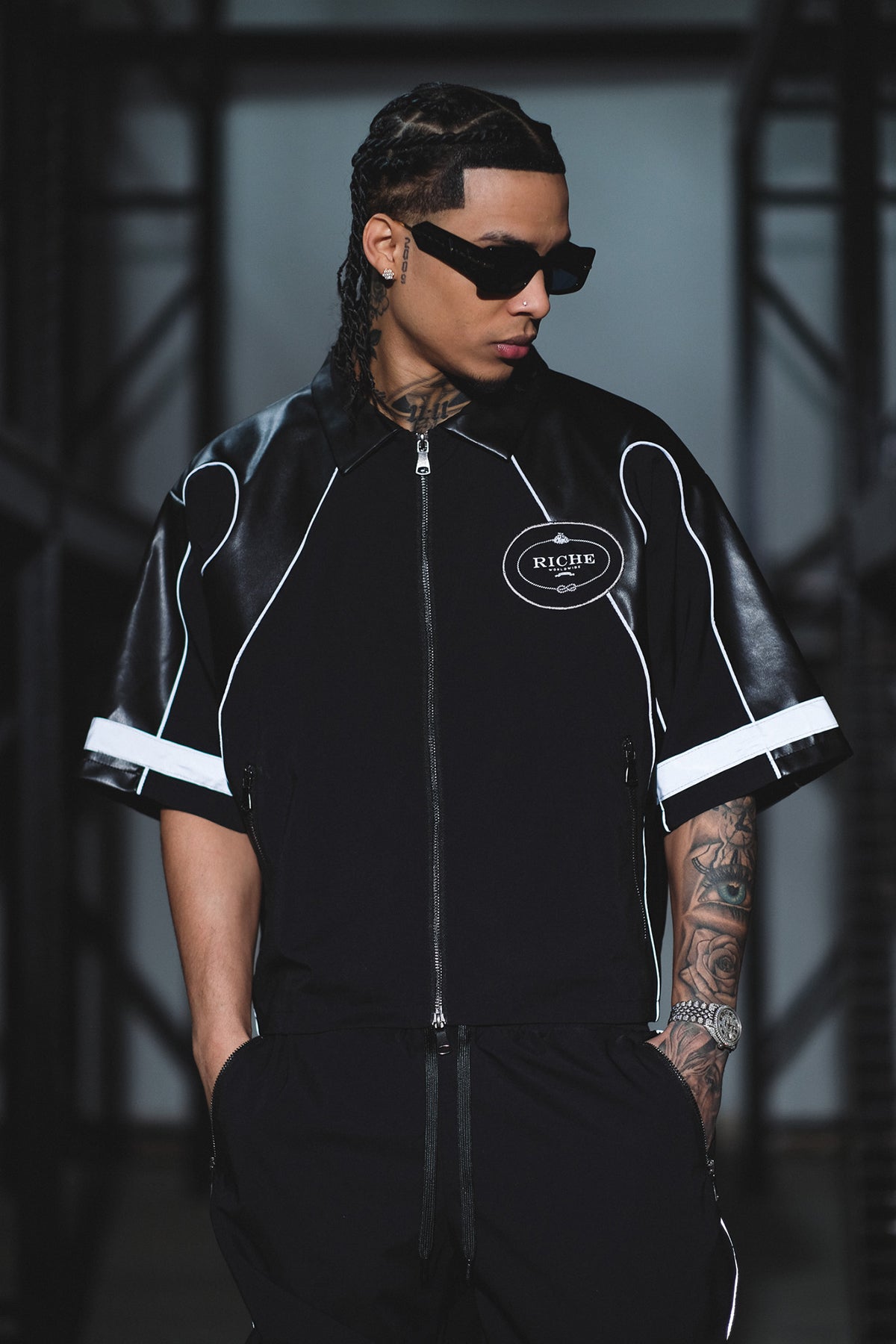Racer crop set Black by Vie+Riche
 - 3