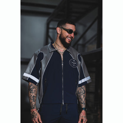 Racer crop set Navy by Vie+Riche
 - 1