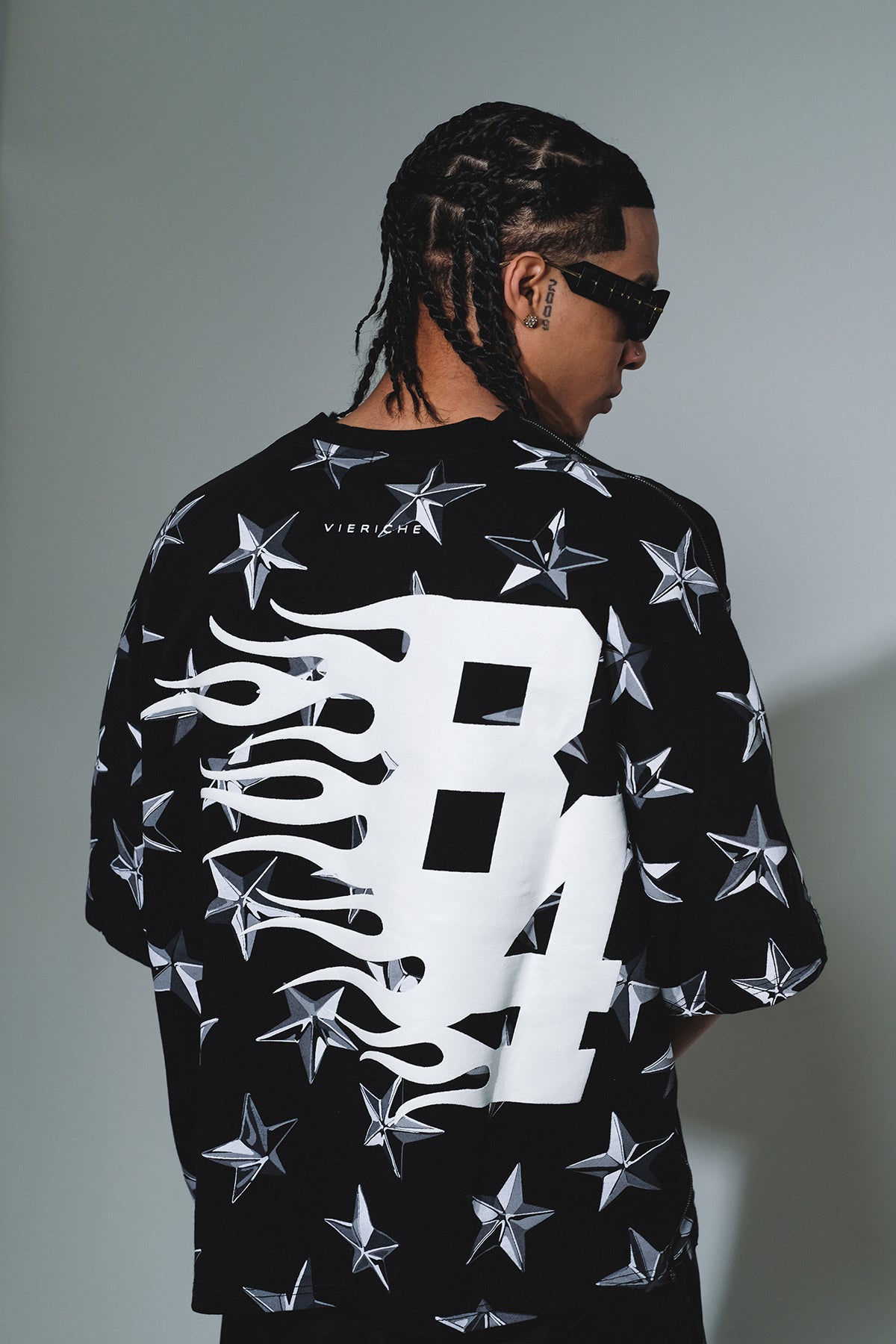 Chromestar interchangeable tee Black by Vie+Riche
 - 3