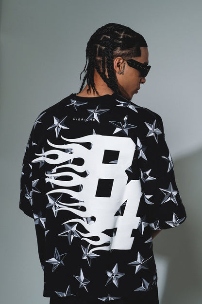 Chromestar interchangeable tee Black by Vie+Riche
 - 3