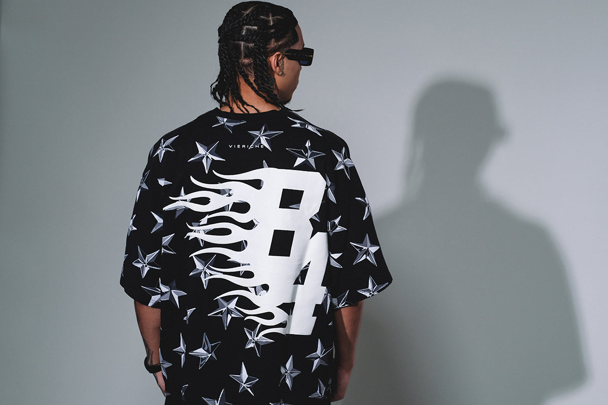 Chromestar interchangeable tee Black by Vie+Riche
 - 4