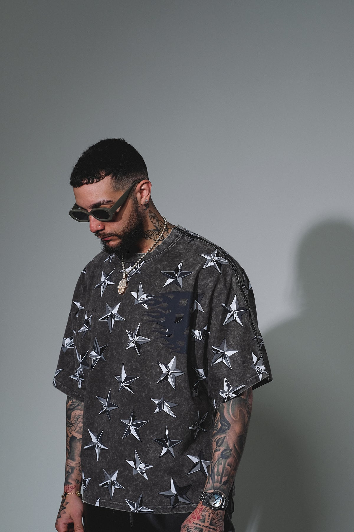 Chromestar interchangeable tee Grey by Vie+Riche
 - 2