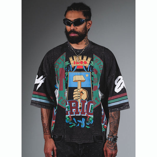 Mashup college team jersey Black by Vie+Riche
 - 1