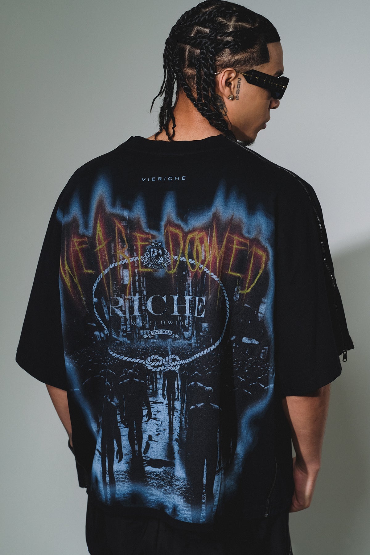 We're doomed tee Black by Vie+Riche
 - 3