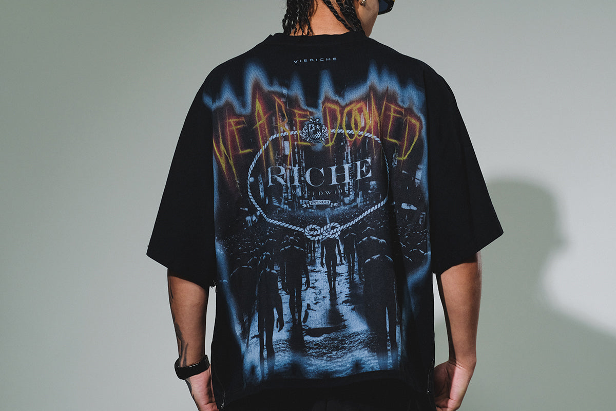 We're doomed tee Black by Vie+Riche
 - 5