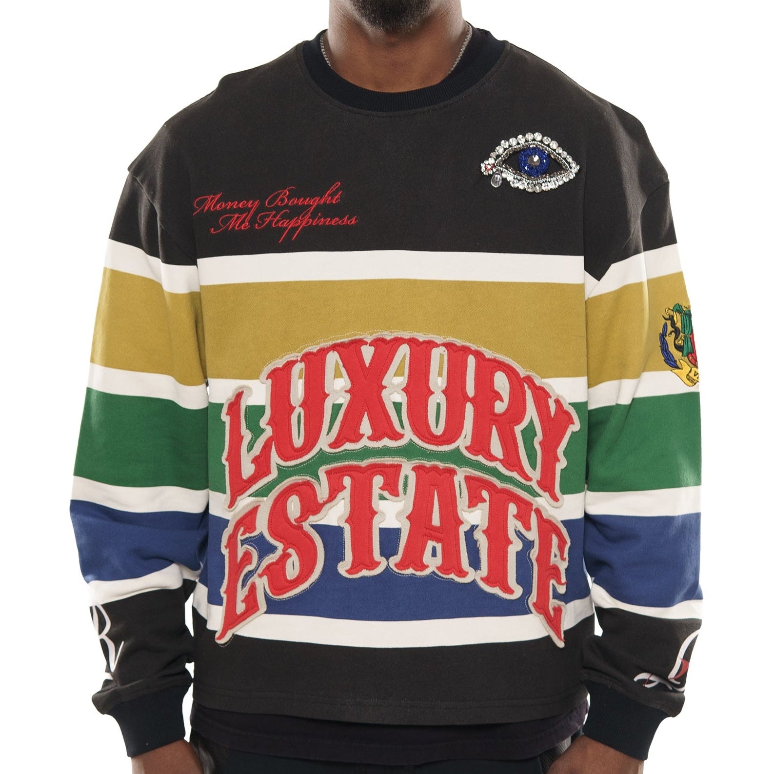 Never liked u rugby by Vie+Riche | Modern Streetwear Crewneck ...