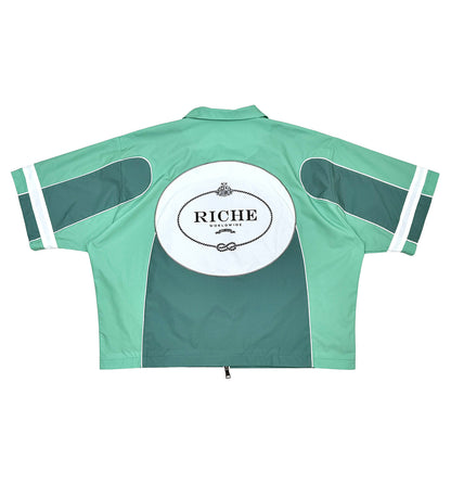 Nylon biker jacket set Green by Vie+Riche
 - 3