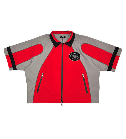 Nylon biker jacket set Red by Vie+Riche
 - 2