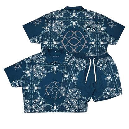 Reversible paisley set Navy by Vie+Riche
 - 1