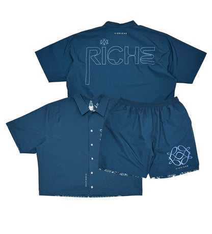 Reversible paisley set Navy by Vie+Riche
 - 2