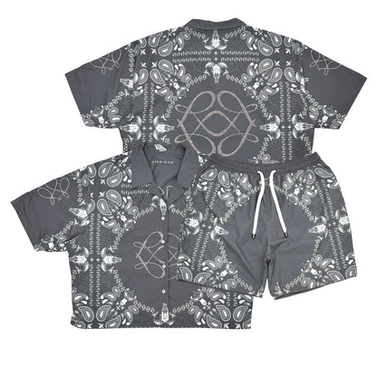 Reversible paisley set Taupe by Vie+Riche
 - 1