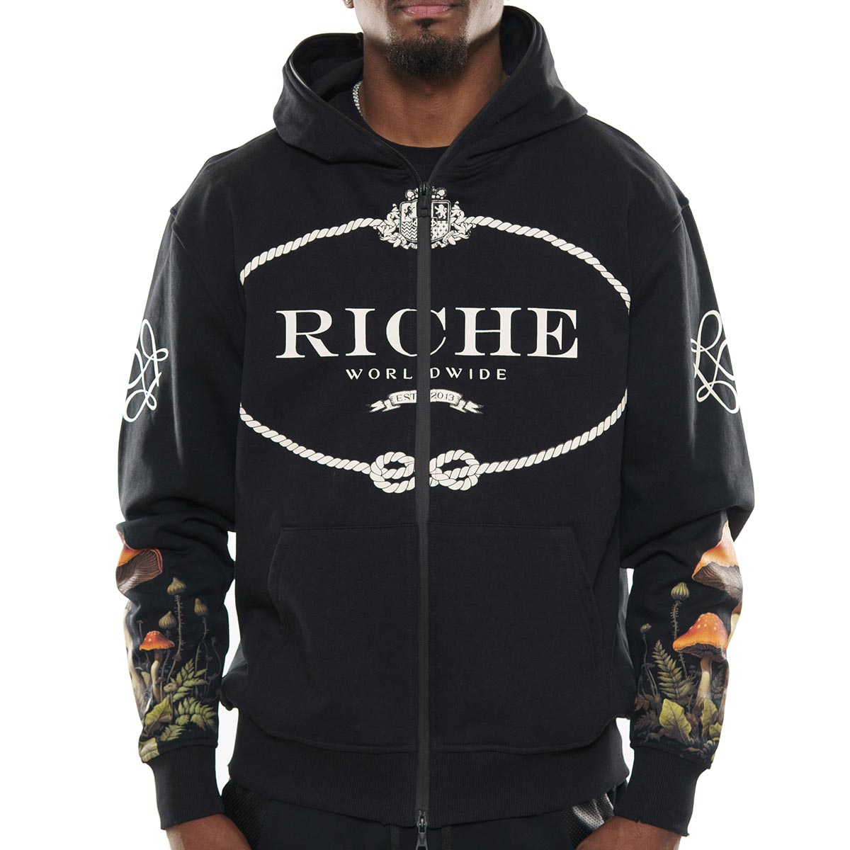 Lonefox hoodie Black by Vie+Riche
 - 1