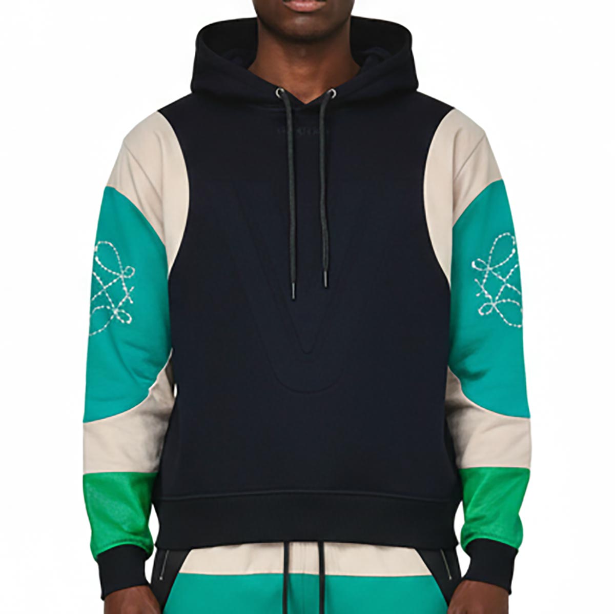 Embossed v hoodie by Vie+Riche | Modern Streetwear Hoodies | Vie+Riche ...
