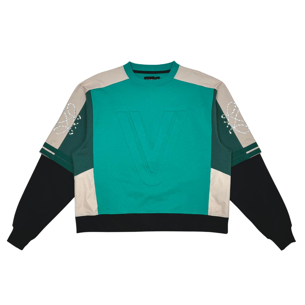 Heart check crew set Green by Vie+Riche
 - 3