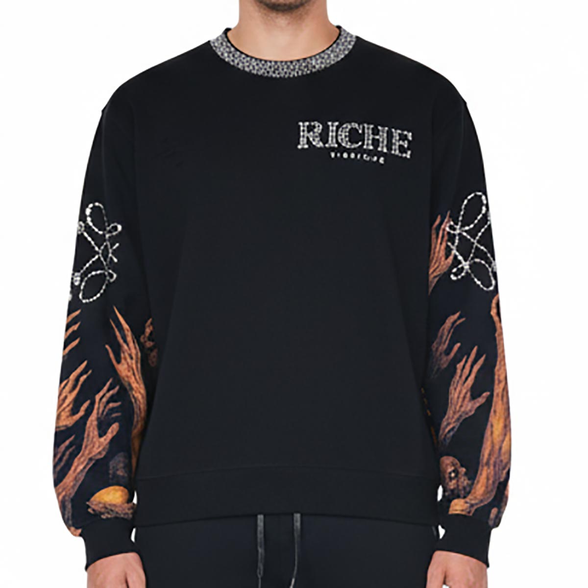 Urban Riche Urban legend stone crew by Vie+Riche | Modern Streetwear Crewneck ...