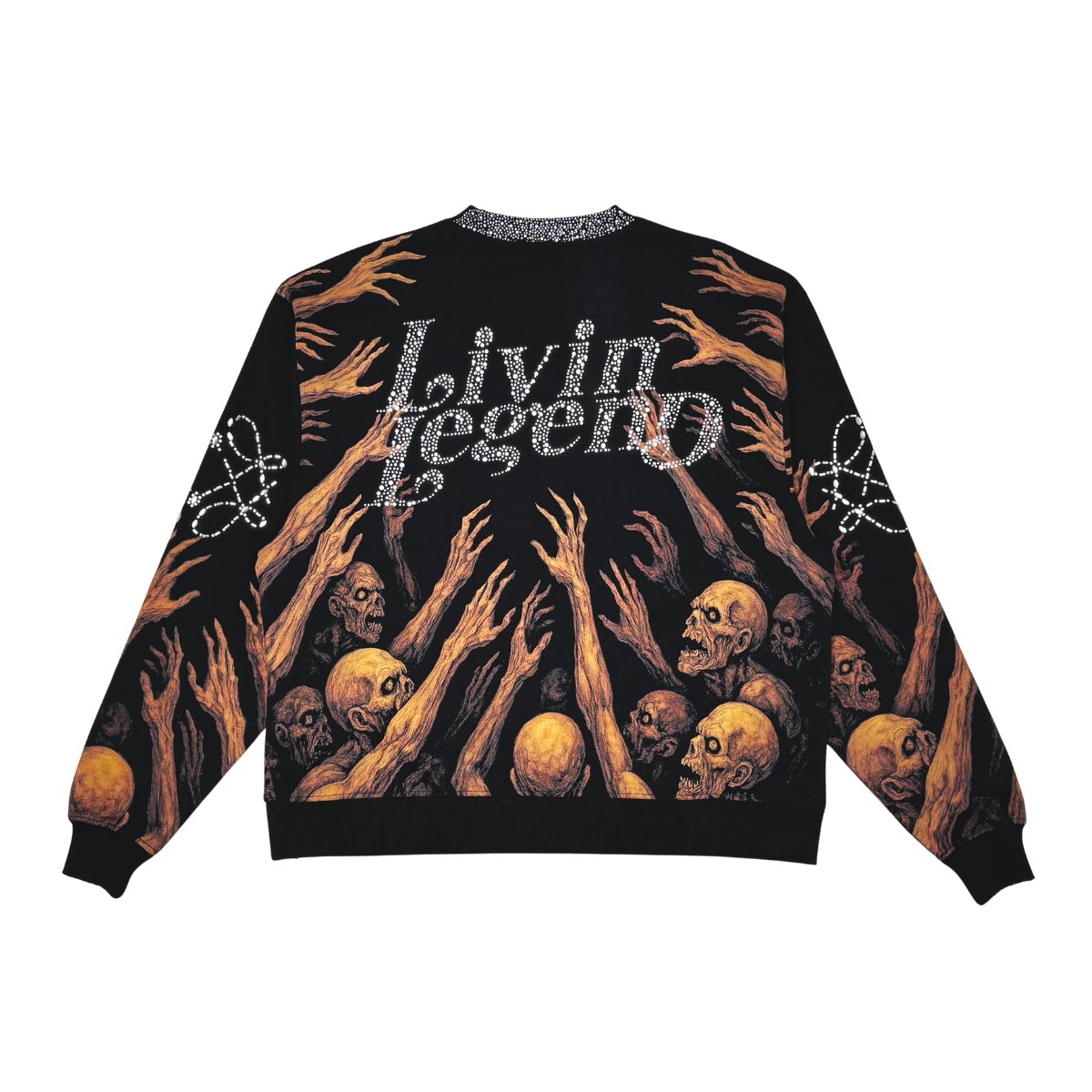 Urban Riche Urban legend stone crew by Vie+Riche | Modern Streetwear Crewneck ...