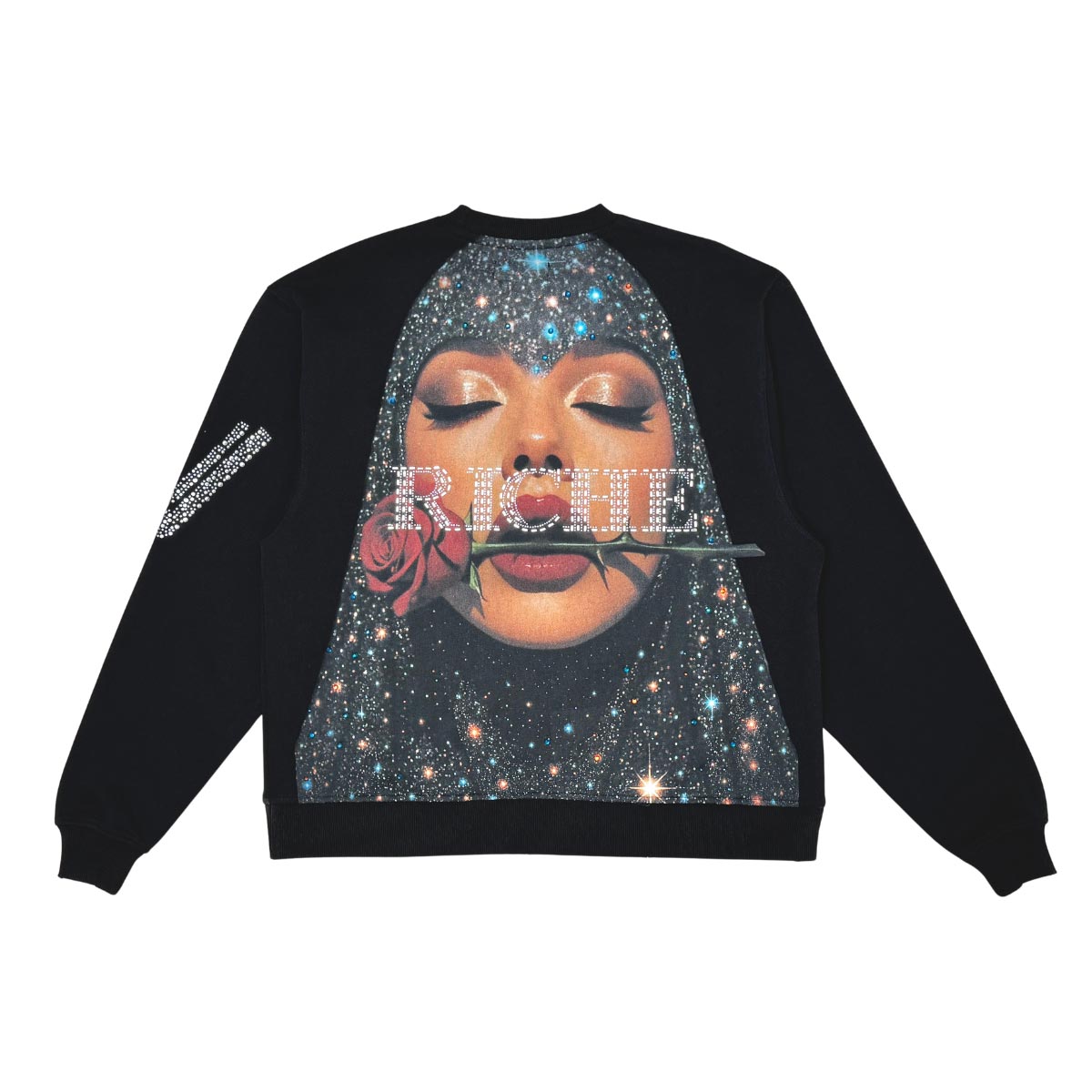 Live rose crew Black by Vie+Riche
 - 4