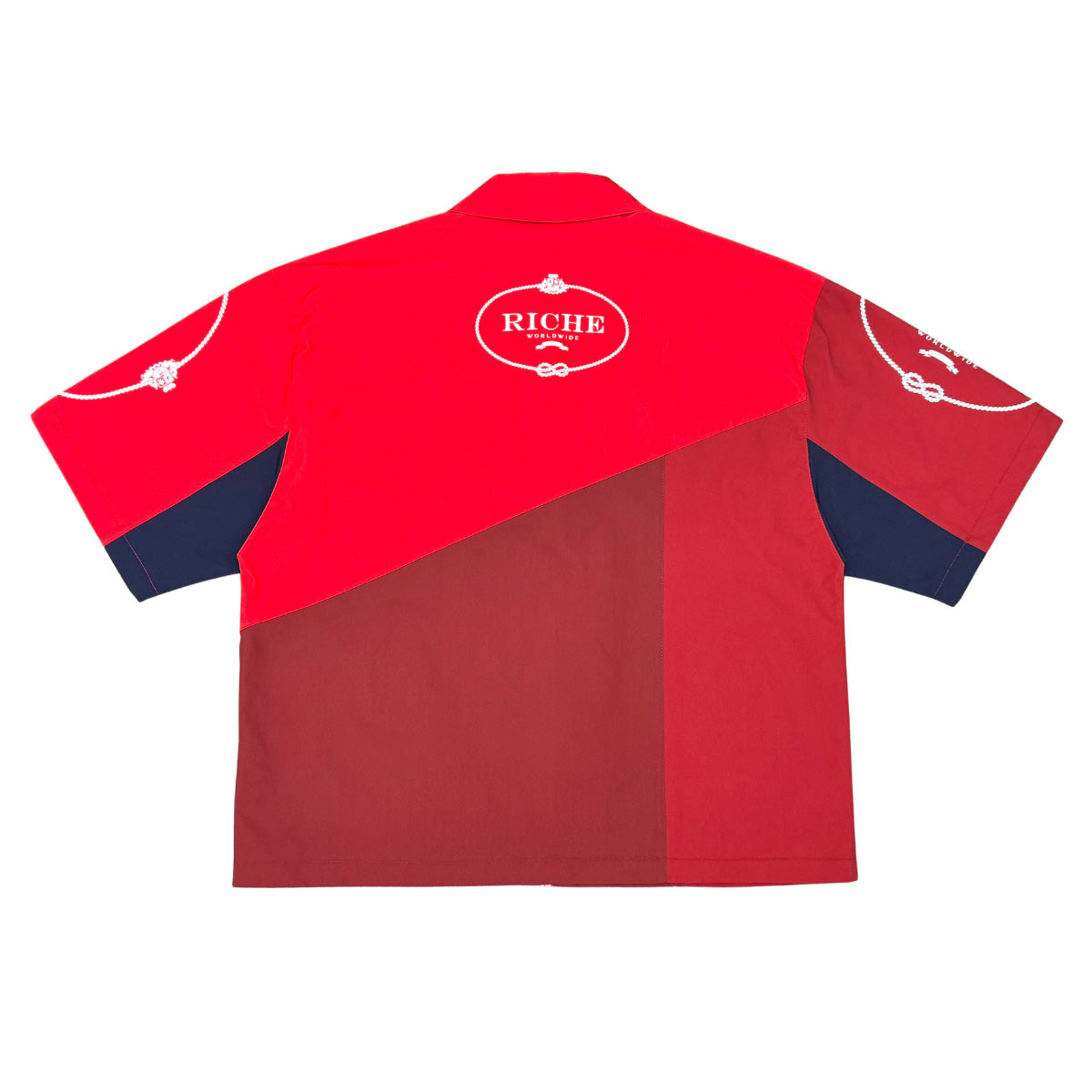 Monoblock jacket short set Red by Vie+Riche - 3