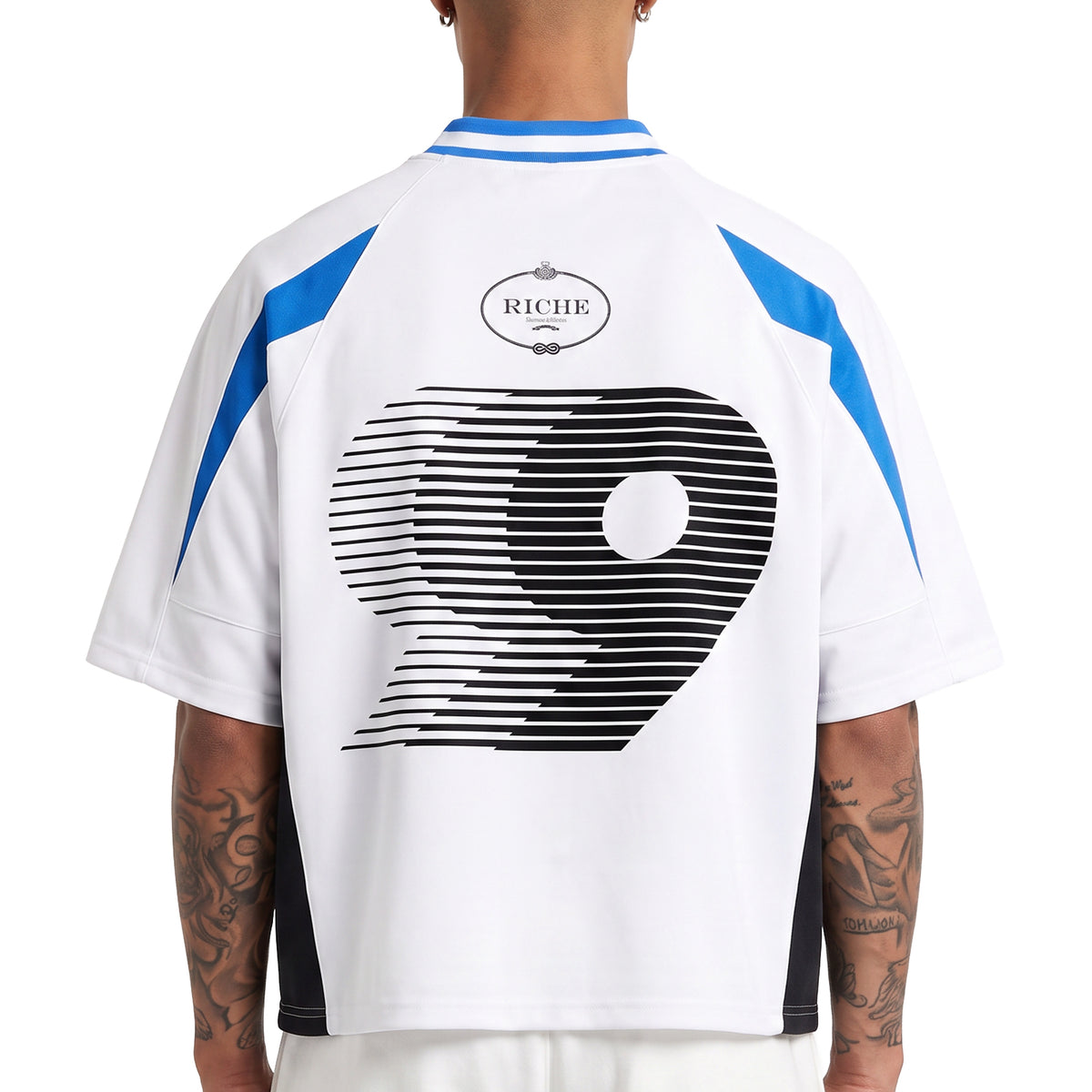 Prolific oversized color block jersey