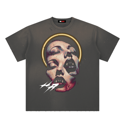Twofaced Sunfade Paint Splatter T-Shirt