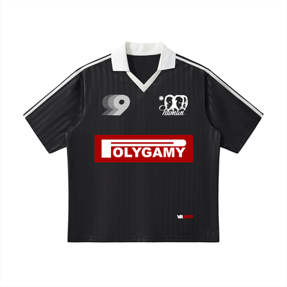Polygamy Striped Soccer Jersey - 1 | Vie+Riche