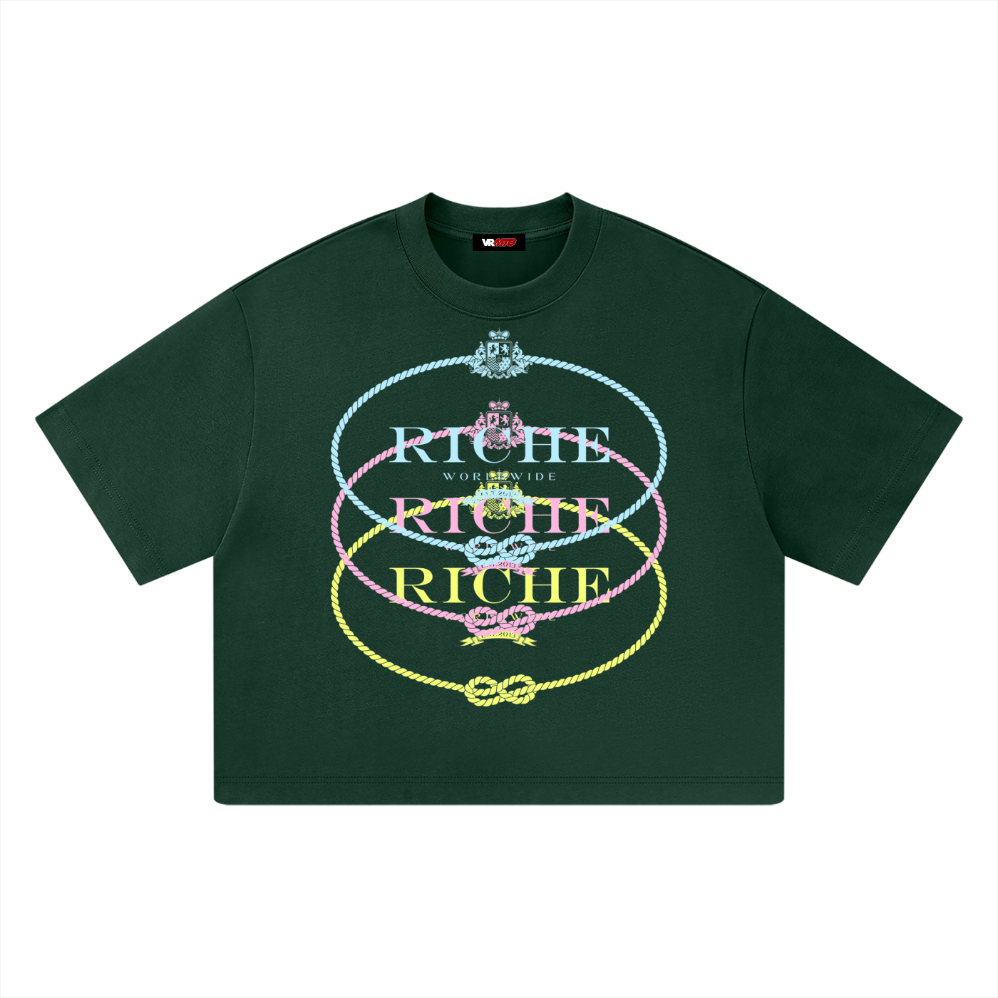 Clone logo Heavyweight Boxy T-Shirt - 1 | Vie+Riche