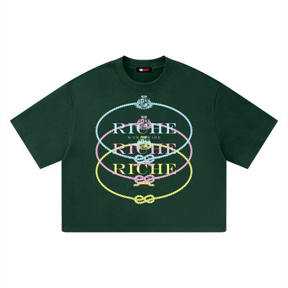 Clone logo Heavyweight Boxy T-Shirt - 1 | Vie+Riche