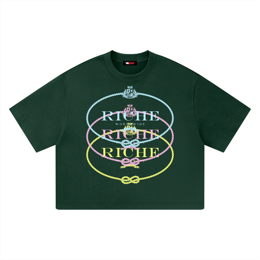 Clone logo Heavyweight Boxy T-Shirt - 1 | Vie+Riche