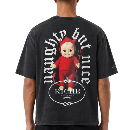Naughty but nice tee